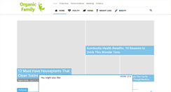 Desktop Screenshot of organic-family.com